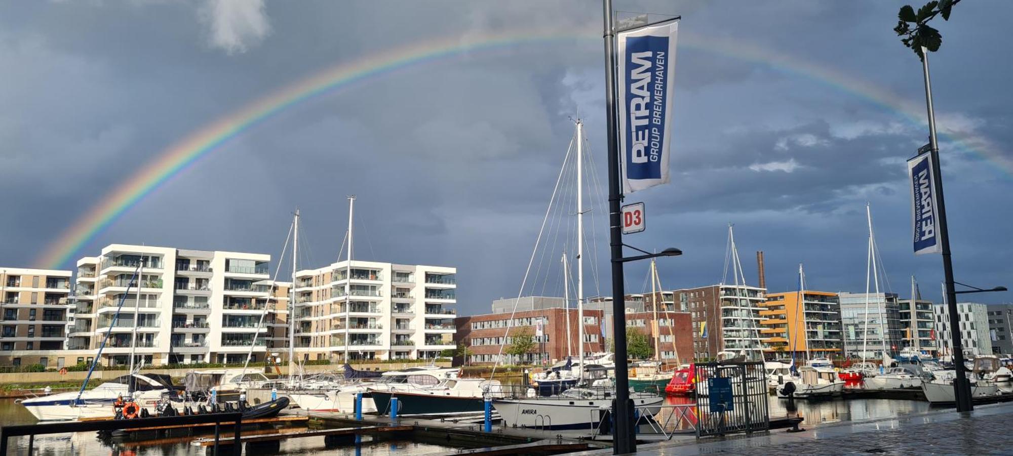 Ferienwohnung Neuer Hafen Marina Бремергафен Екстер'єр фото