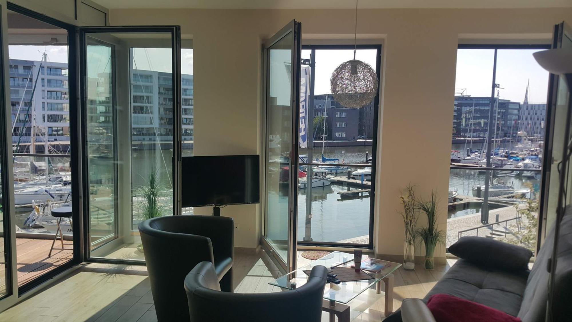 Ferienwohnung Neuer Hafen Marina Бремергафен Екстер'єр фото